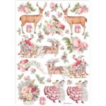 STAMPERIA DECOUPAGE PAPER CHRISTMAS 6PCS. A4 DFSA4XCX - Image 6