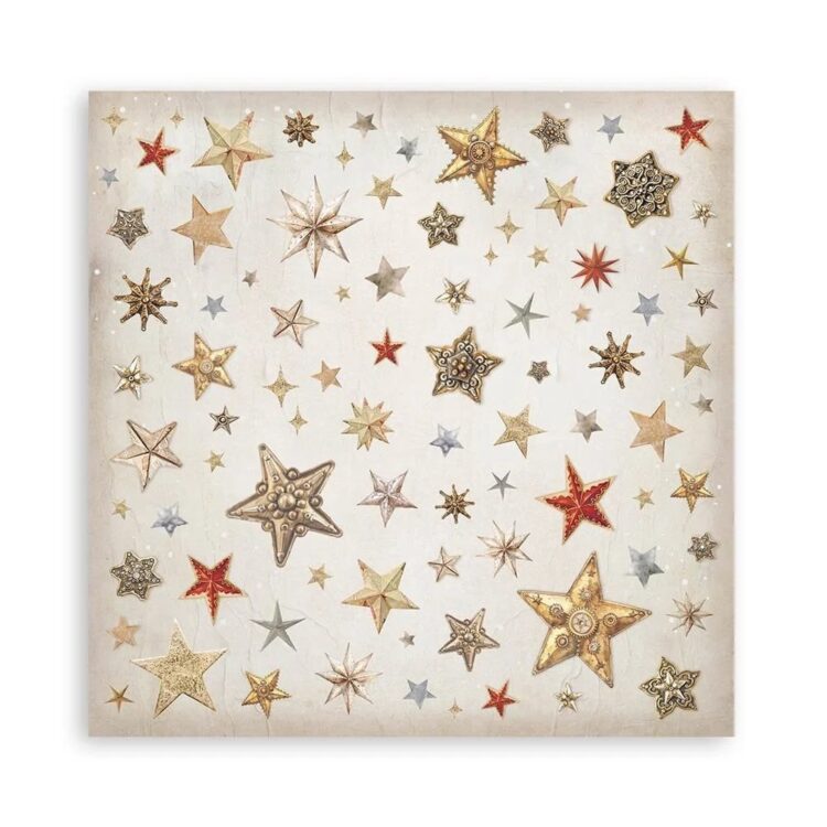 STAMPERIA CHRISTMAS BLOCK 20.3/20.3 CM - SBBS111 - Image 3