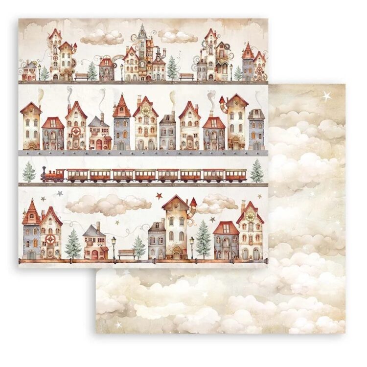 STAMPERIA CHRISTMAS BLOCK 20.3/20.3 CM - SBBS111 - Image 4