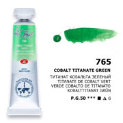 LENINGRAD WATERCOLOR PAINT TUBE 10 ML -TITANATE COBALT GREEN
