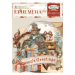 STAMPERIA GEAR UP FOR CHRISTMAS CARDBOARD FIGURINES-DFLCT50