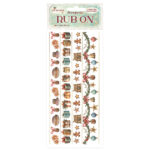 STAMPERIA THE NUTCRACKER STICKERS 10.16/21.6CM - DFLRB109