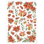 STAMPERIA CHRISTMAS DECOUPAGE PAPER A4 - DFSA4921
