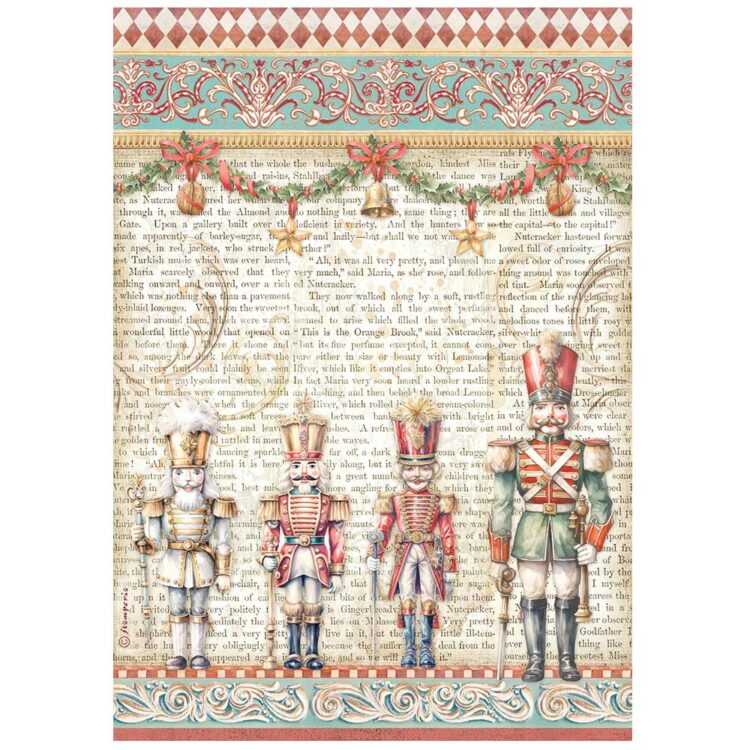 thumb_DFSA4942_1 STAMPERIA THE NUTCRACKER DECOUPAGE PAPER A4 - DFSA4942 - Image 1