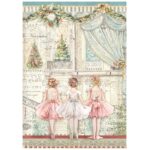 STAMPERIA THE NUTCRACKER DECOUPAGE PAPER A4 - DFSA4943
