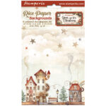 STAMPERIA PAPER GEAR UP FOR CHRISTMAS 8PCS. A6 DFSAK6026
