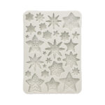 STAMPERIA GEAR UP FOR CHRISTMAS SILICONE MOLD KACMA532