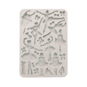 STAMPERIA THE NUTCRACKER SILICONE MOLD FOR CASTINGS KACMA534