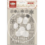 STAMPERIA GEAR UP FOR CHRISTMAS STAMPS 14/18CM WTK196