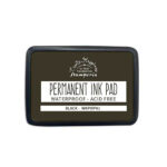 STAMPERIA PERMANENT INK PAD PIGMENT PAD WKPWP01-BLACK