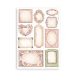 STAMPERIA ROMANCE FOREVER WASHI PAD 8 SHEETS A5 -SBW02 - Image 5
