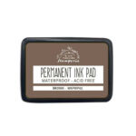 STAMPERIA PERMANENT INK PAD PIGMENT PAD WKPWP02-BROWN
