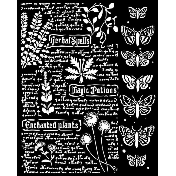 164018 2 STAMPERIA FORTUNE PATTERN 20 X 25 CM - KSTD164 - Image 1