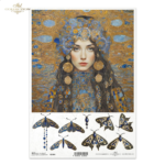 ITD COLLECTION DECOUPAGE RICE PAPER A4 - R2399