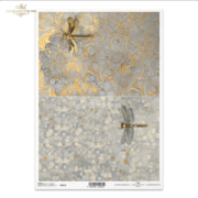ITD COLLECTION DECOUPAGE RICE PAPER A4 - R2412