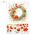 ITD COLLECTION DECOUPAGE RICE PAPER A4 - R2419