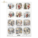 ITD COLLECTION DECOUPAGE RICE PAPER A4 - R2425