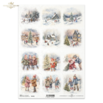 ITD COLLECTION DECOUPAGE RICE PAPER A4 - R2430