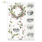 ITD COLLECTION DECOUPAGE RICE PAPER A4 - R2436