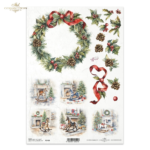 ITD COLLECTION DECOUPAGE RICE PAPER A4 - R2438