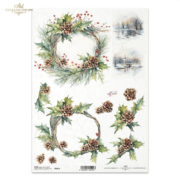 ITD COLLECTION DECOUPAGE RICE PAPER A4 - R2441