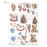 ITD COLLECTION DECOUPAGE RICE PAPER A4 - R2455