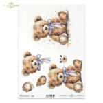 ITD COLLECTION DECOUPAGE RICE PAPER A4 - R2487