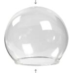 CREATIV GLASS BEADS WITH AN OPENING OF 8 CM