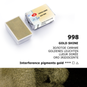 LENINGRAD WATERCOLOR PAINT 2.5 ML. - GOLD SHINE