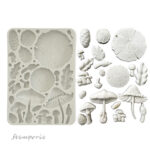 STAMPERIA GOLDEN HARMONY SILICONE MOLD KACMA536 - Image 2