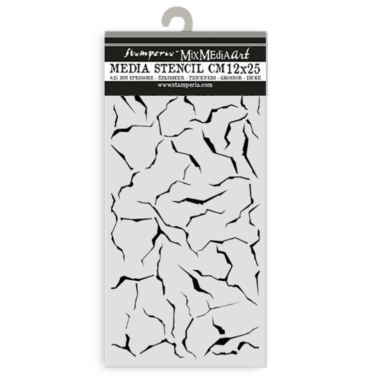 STAMPERIA MEDIA STENCIL - TEMPLATE 12 X 25 CM - KSTDL101 - Image 2