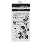 STAMPERIA MEDIA STENCIL - TEMPLATE 12 X 25 CM - KSTDL102 - Image 2