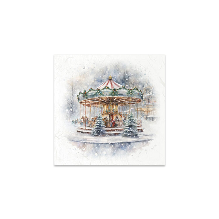 ITD COLLECTION MINI RICE PAPER K-CT 6PCS 14.8X14.8CM - RSM132 - Image 8
