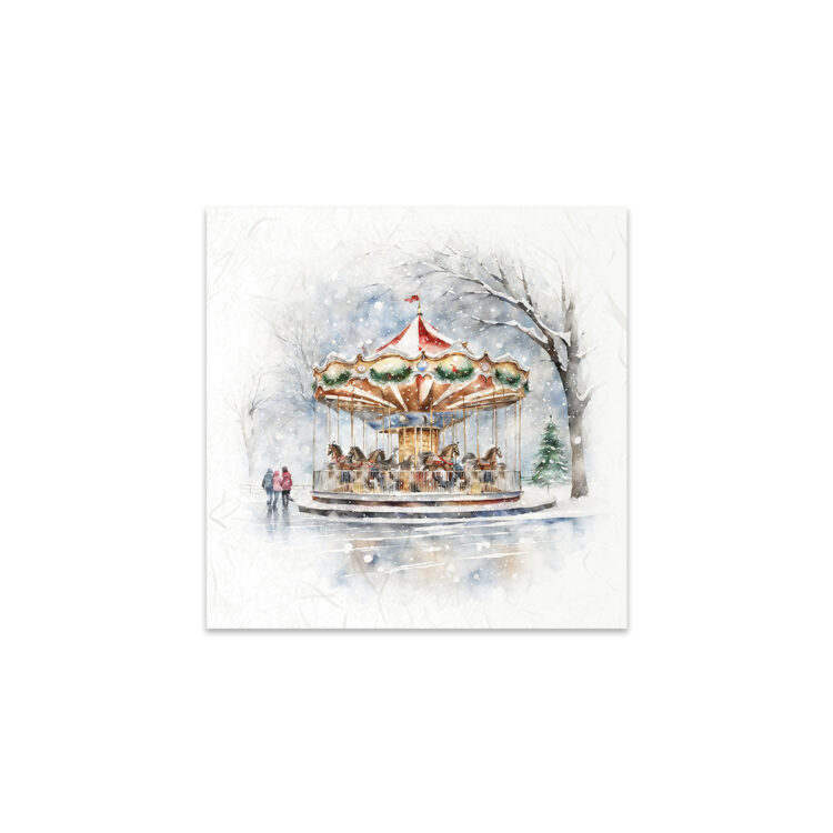 ITD COLLECTION MINI RICE PAPER K-CT 6PCS 14.8X14.8CM - RSM132 - Image 3