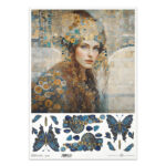 ITD COLLECTION DECOUPAGE RICE PAPER A3 - R1236L