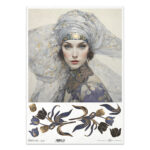 ITD COLLECTION DECOUPAGE RICE PAPER A3 - R1237L