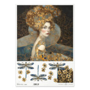 ITD COLLECTION DECOUPAGE RICE PAPER A3 - R1240L