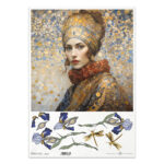 ITD COLLECTION DECOUPAGE RICE PAPER A3 - R1241L