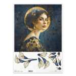 ITD COLLECTION DECOUPAGE RICE PAPER A3 - R1245L