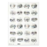 ITD COLLECTION DECOUPAGE RICE PAPER A3 - R1287L