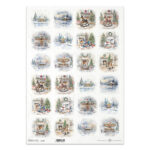 ITD COLLECTION DECOUPAGE RICE PAPER A3 - R1289L