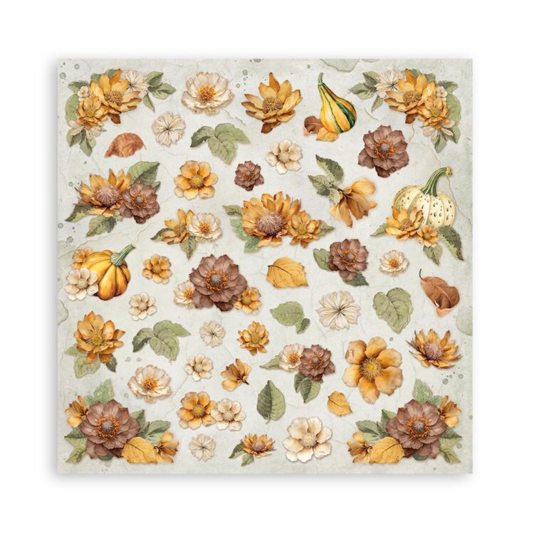 STAMPERIA GOLDEN HARMONY BLOCK 30.5/30.5 CM - SBBL160 - Image 2