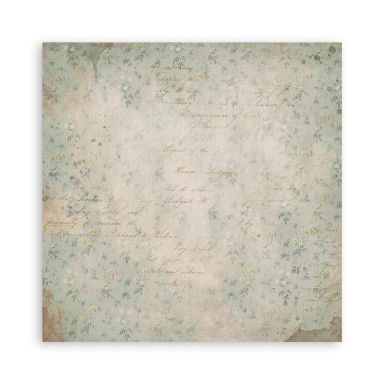 STAMPERIA GOLDEN HARMONY BLOCK 30.5/30.5 CM - SBBL160 - Image 4
