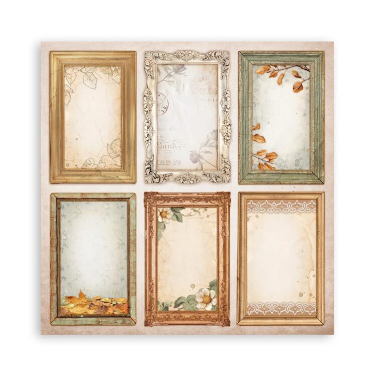 STAMPERIA GOLDEN HARMONY BLOCK 30.5/30.5 CM - SBBL160 - Image 18