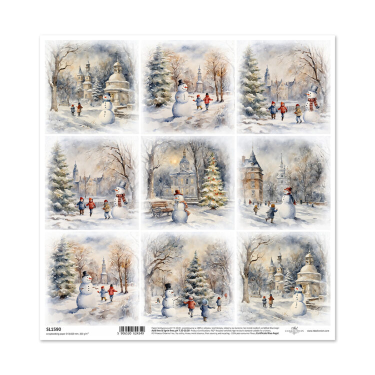 SL1590 small ITD COLLECTION DESIGNER CARDBOARD 31/32 - SL1590 - Image 1