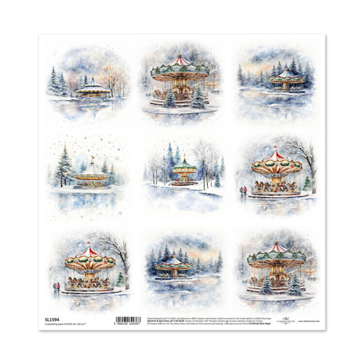 SL1594 small ITD COLLECTION DESIGNER CARDBOARD 31/32 - SL1594 - Image 1