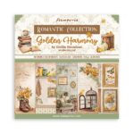 STAMPERIA GOLDEN HARMONY BLOCK 30.5/30.5 CM - SBBL160