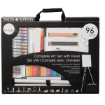 DALER ROWNEY ART STUDIO TRIPOD SET 96 PIECES