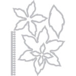 SIZZIX THINLITS CUTTING DIES - ELEGANT POINSETTIA - Image 4