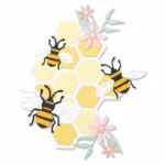 SIZZIX THINLITS CUTTING DIES - BEE HIVE - Image 2